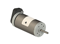 116-1 Series 1.6 Inch (in) Brushed Direct Current (DC) Motors with Encoder
