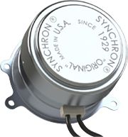 600 Series (Round Gearbox) Synchron A & D Mount Alternating Current (AC) Synchronous Motors