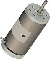 116-1 Series 1.6 Inch (in) Brushed Direct Current (DC) Motors
