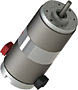 121-1 Series 2.1 Inch (in) Brushed Direct Current (DC) Motors